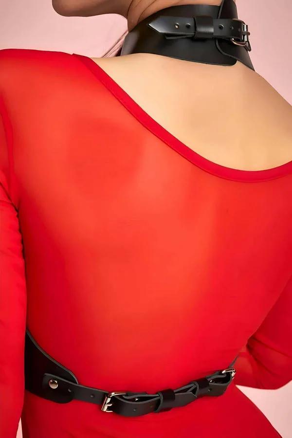 Strappy Halter Neck Body Harness