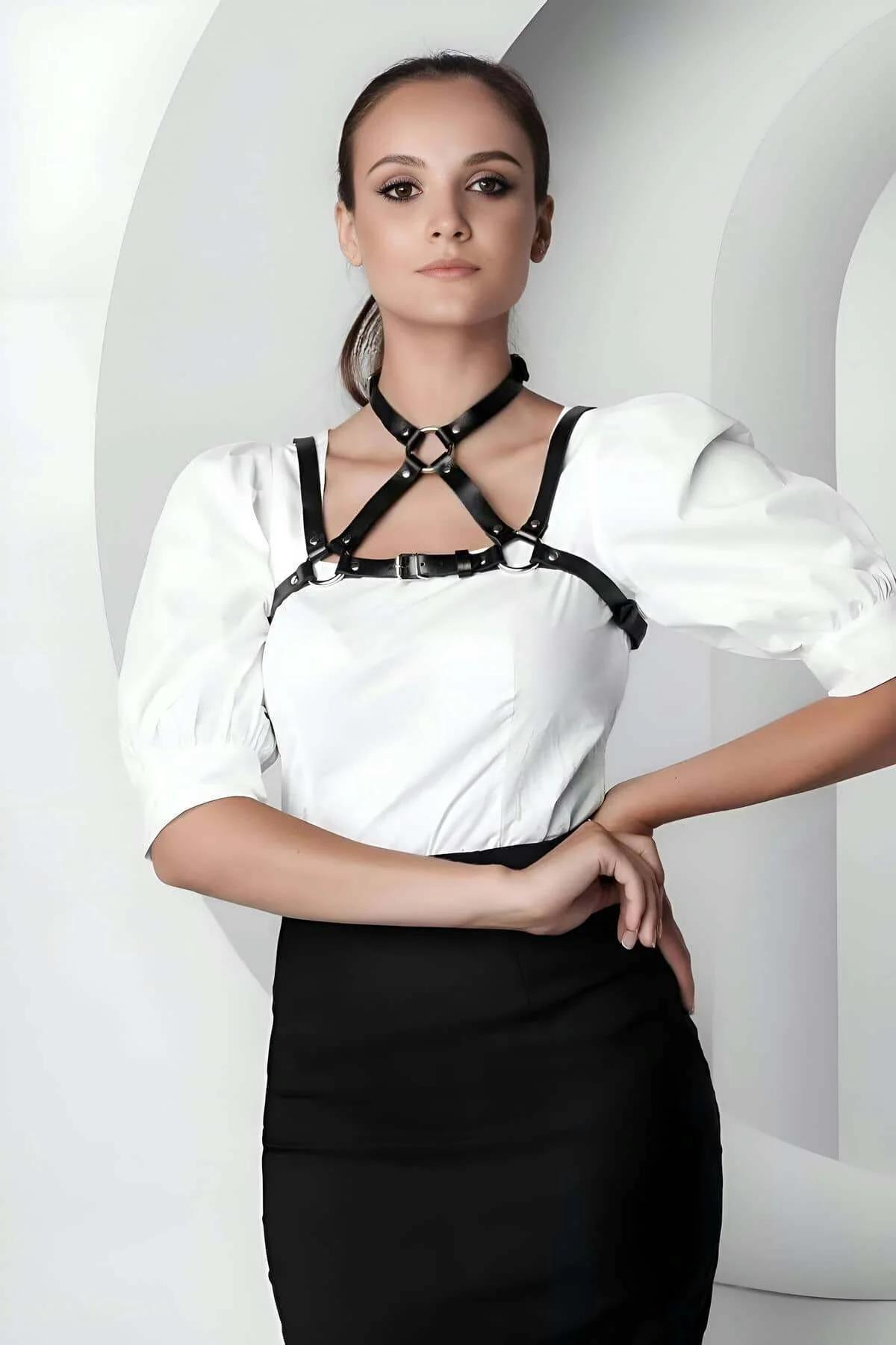 Strappy O-Ring Chest Harness