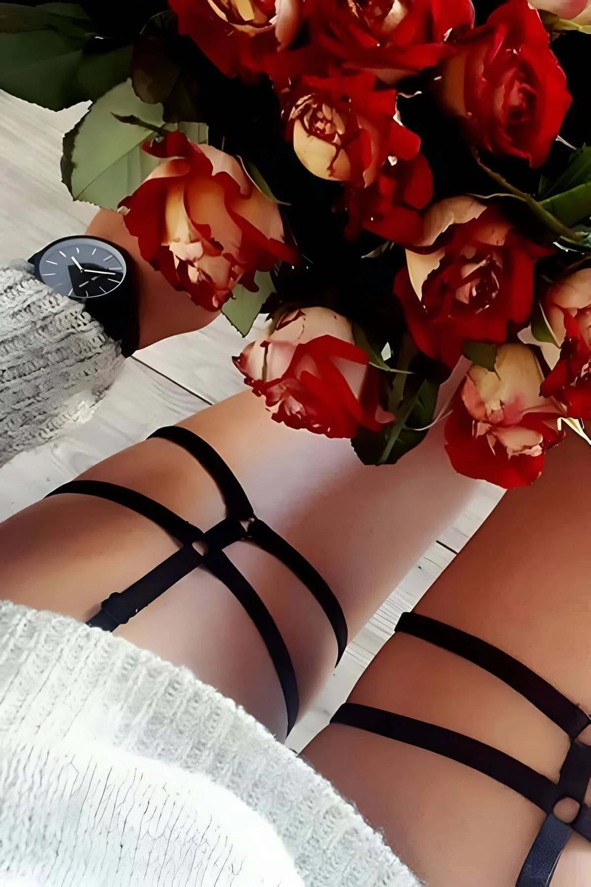 Adjustable Strappy Leg Harness Garter