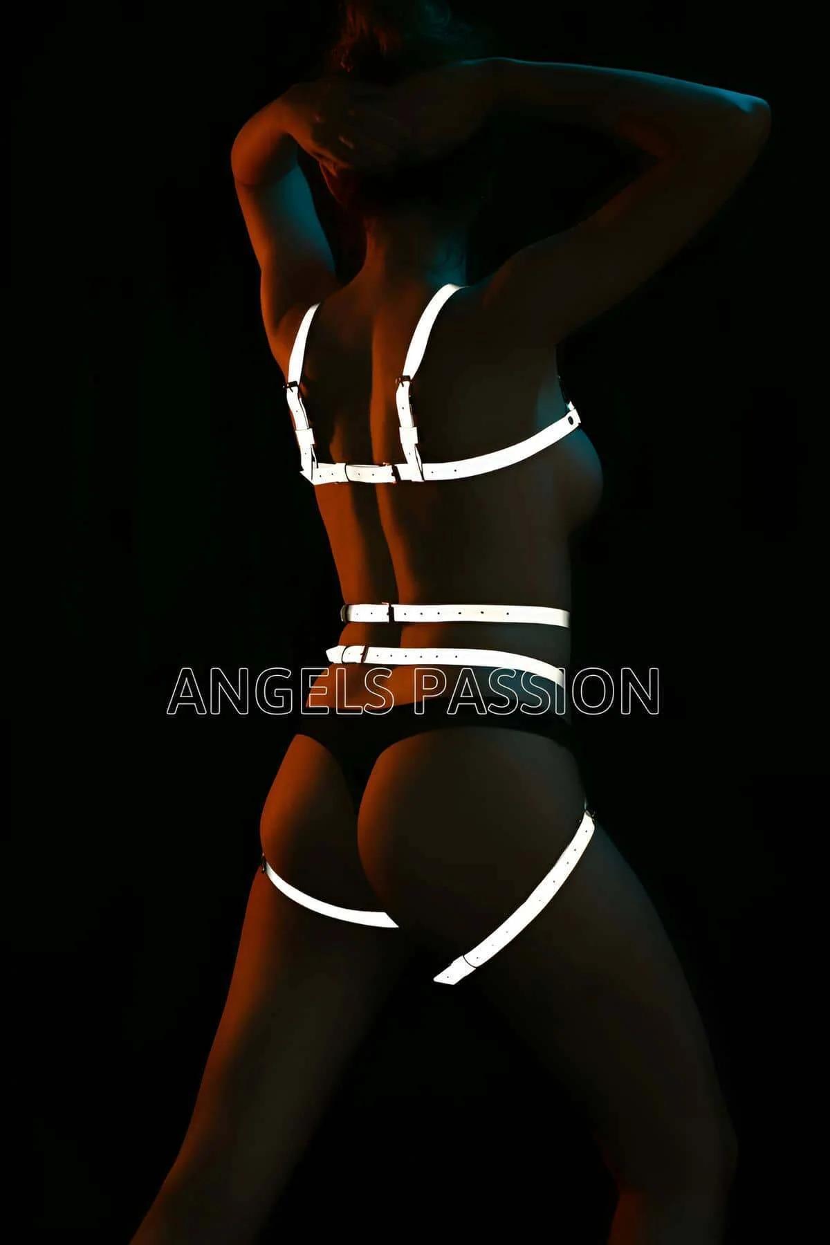 Reflective Full Body Harness with Star Detail