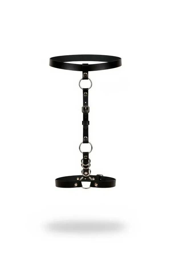 O-Ring Choker & Adjustable Vertical Torso Harness