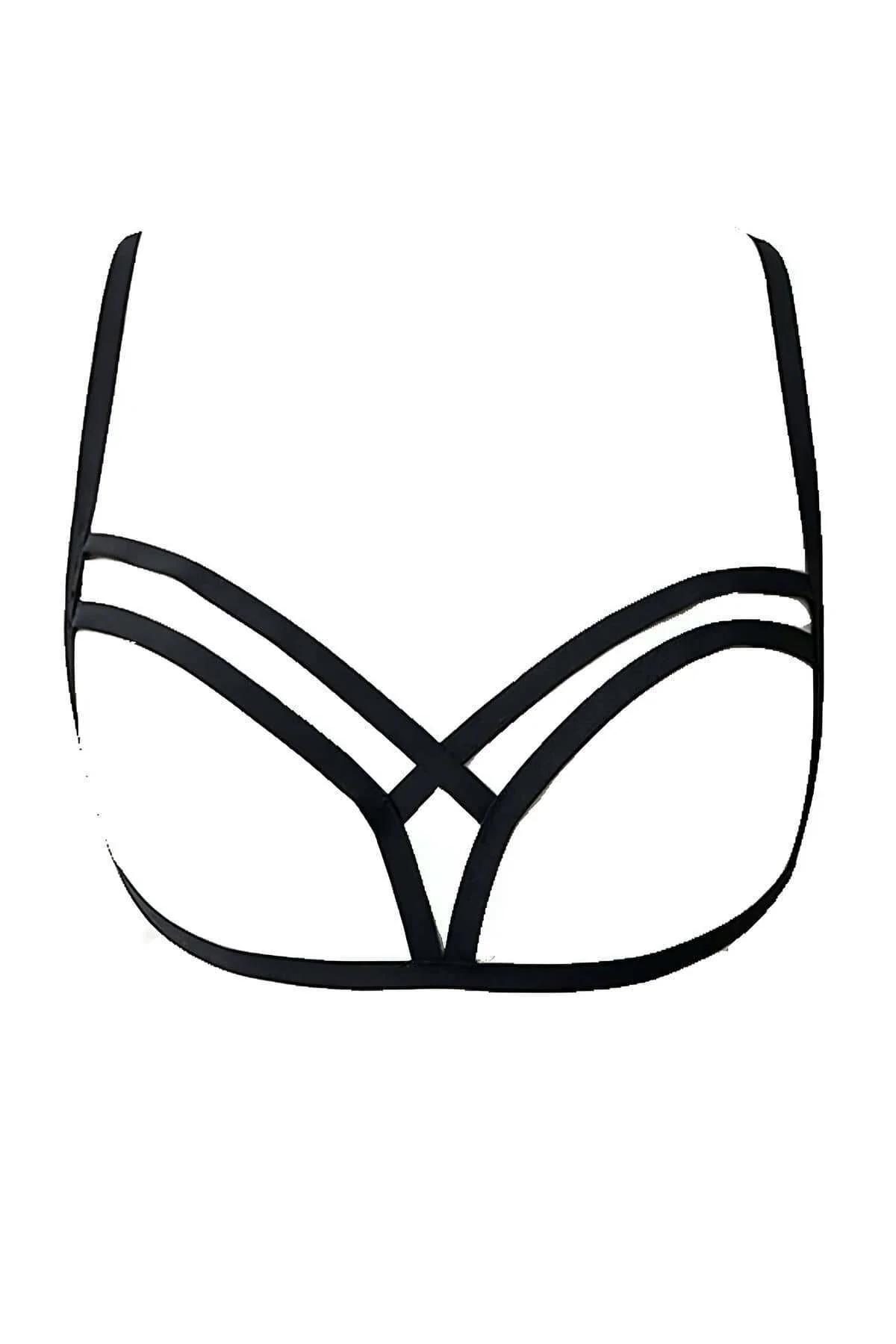 Strappy V-Wire Harness Bralette