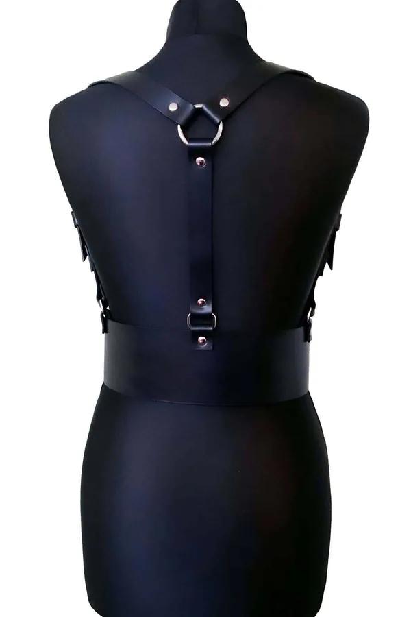 Strappy Faux Leather Body Harness Belt
