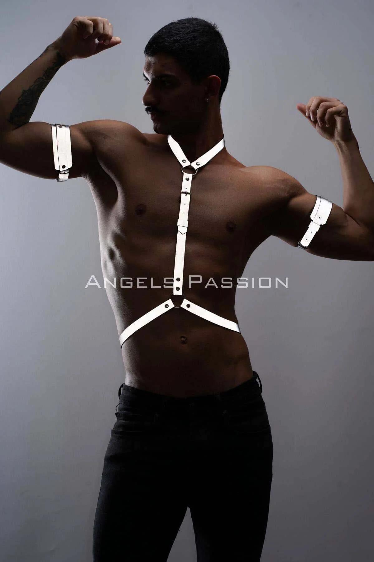 Reflective Chest Harness with Armbands