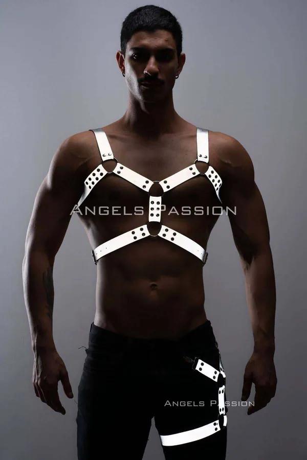 Reflective Chest & Leg Harness Set
