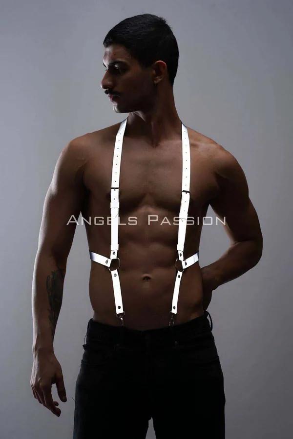 Reflective Chest Harness with O-Ring Detail