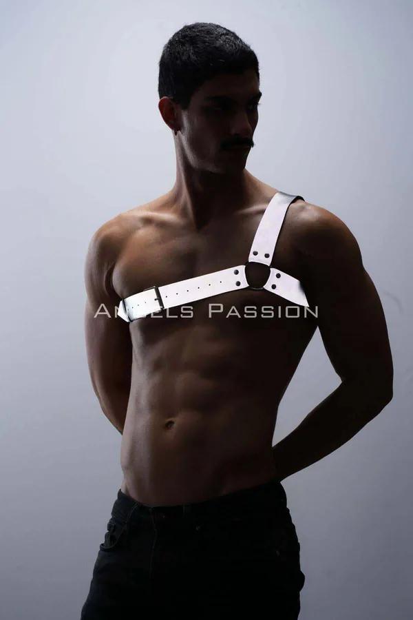 Reflective One-Shoulder Chest Harness