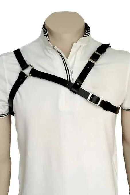 Asymmetrical Shoulder Body Harness with O-Ring