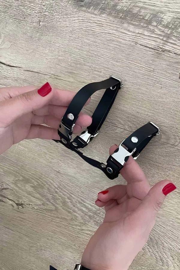 Adjustable Chest Harness with Quick-Release Buckles
