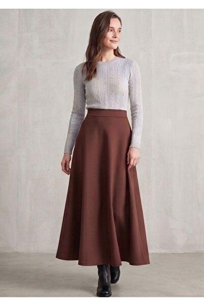 Braided Cable Knit Sweater in Dove Grey