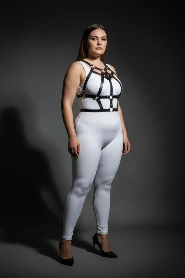 Strappy Body Harness with Stud Detail