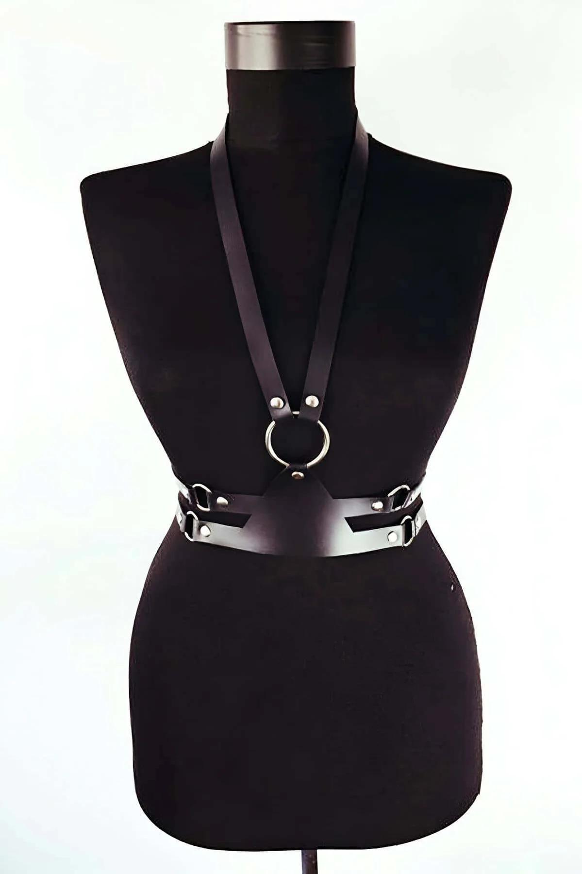Body Harness with O-Ring and Belt Detail