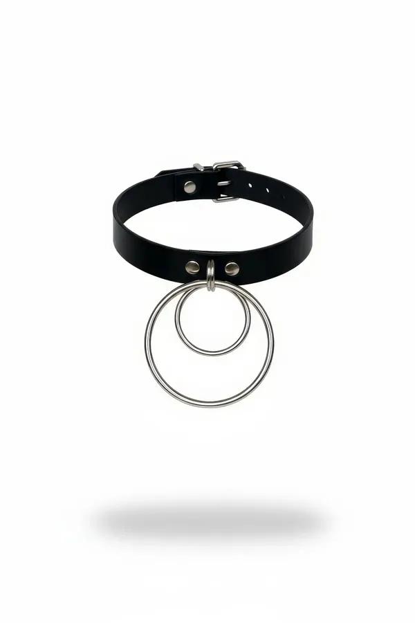 Choker with Double O-Ring Pendant