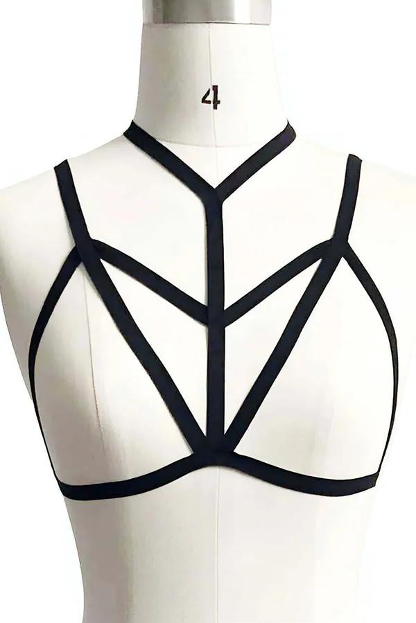Strappy Caged Body Harness