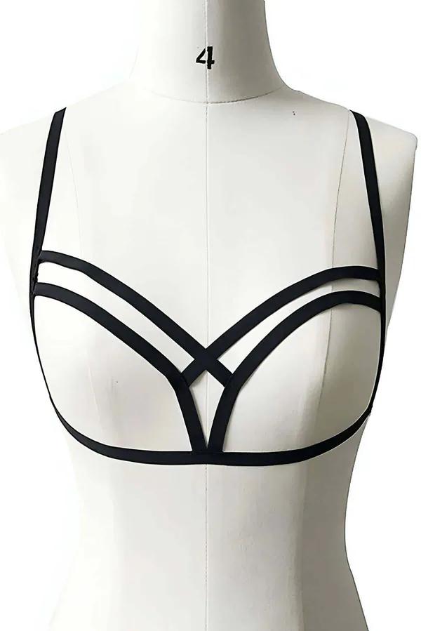Strappy V-Wire Harness Bralette