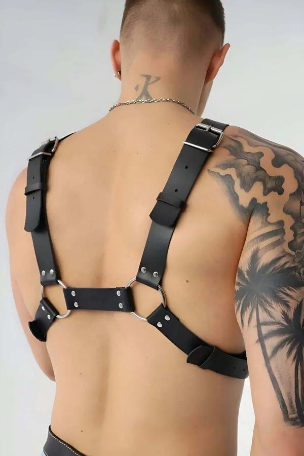 Adjustable O-Ring Chest Harness