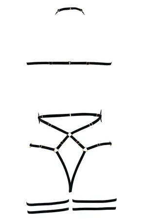 Sexy Rubber Body Jewelry - APFT341