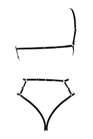 Women's Underwear Rubber Harness - APFT340