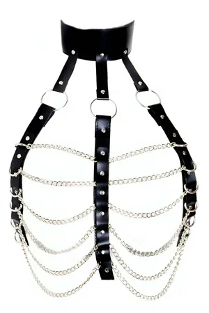 Chain Fantasy Chest Harness - APFT304