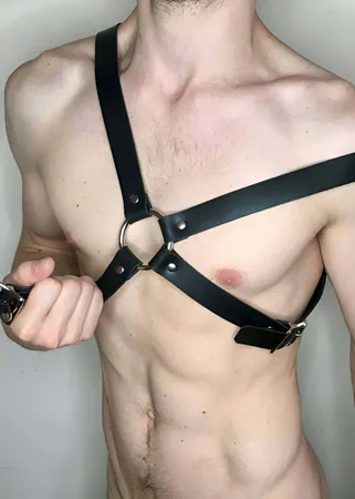 Men's Fantasy Clothing with Cross Chest Detail - APFTM12