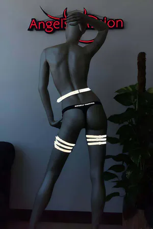 Glow in the Dark Special Leg Harness White Reflective - APFT358