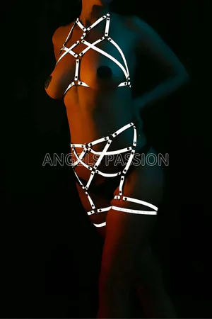 Women's Underwear Glow in the Dark Harness - APFT415