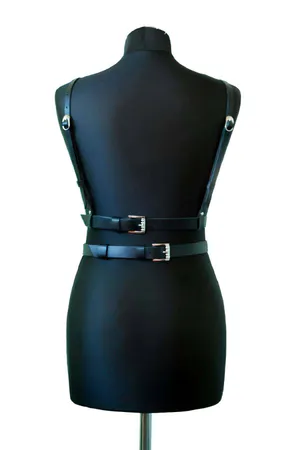 Sexy Leather Chest Harness - APFT909