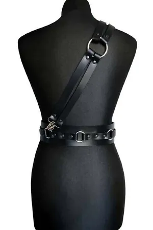 Leather Shoulder Waist Belt Harness - APFT915