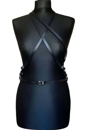 Fancy Stylish Leather Chest Harness - APFT919