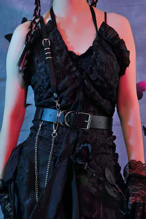 Single Shoulder Leather Harness - APFT939