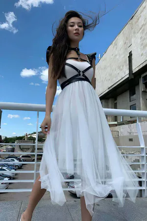 Stylish Leather Sexy Chest Leather Harness - APFT996